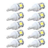 2PCS T10 LED Car Dome Lights – 12V DC Super Bright 5050 SMD, White 194 168 W5W Bulbs for Parking, Clearance, Auto Interior